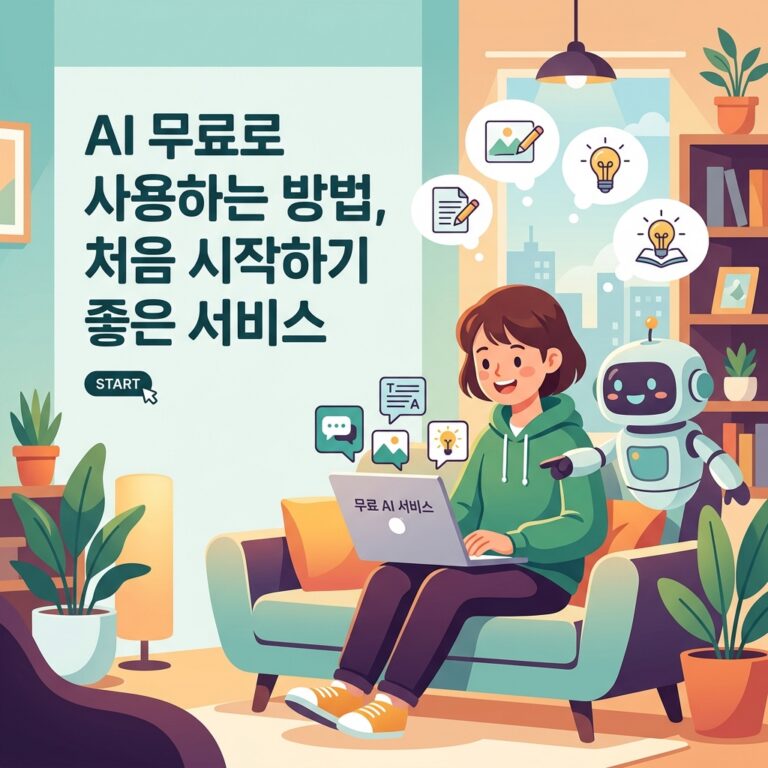ai thumbnail illustration AI 무료로 사용하는 방법 처음 시작하기 좋은 서비스 1787648675