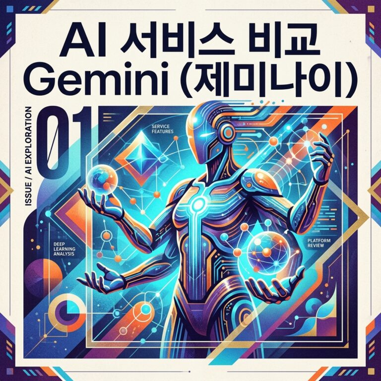 ai thumbnail poster AI 서비스 비교 Gemini 제미나이 1787650939