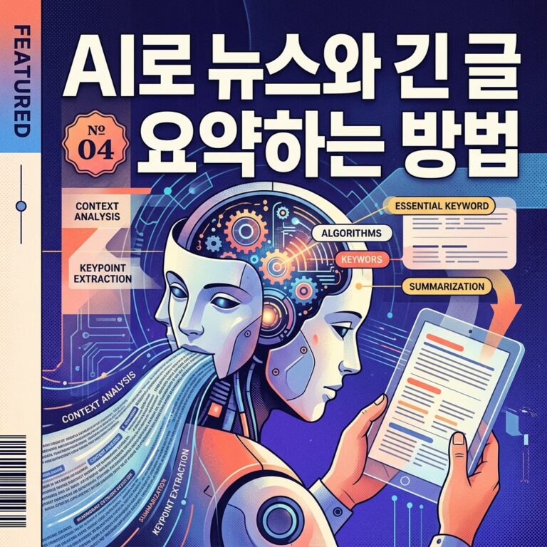 ai thumbnail poster AI로 뉴스와 긴 글 요약하는 방법 1787653881