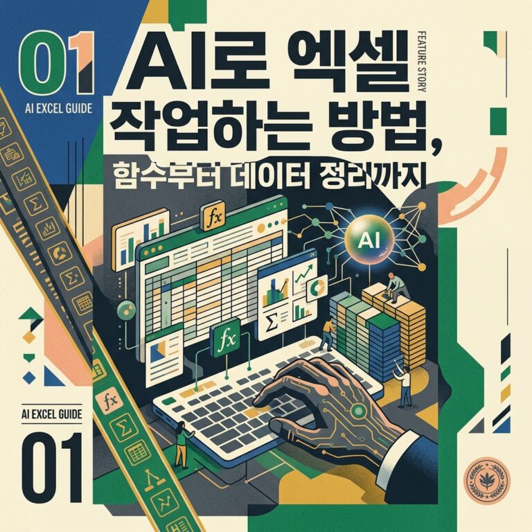 ai thumbnail poster AI로 엑셀 작업하는 방법 함수부터 데이터 정리까지 1787653977