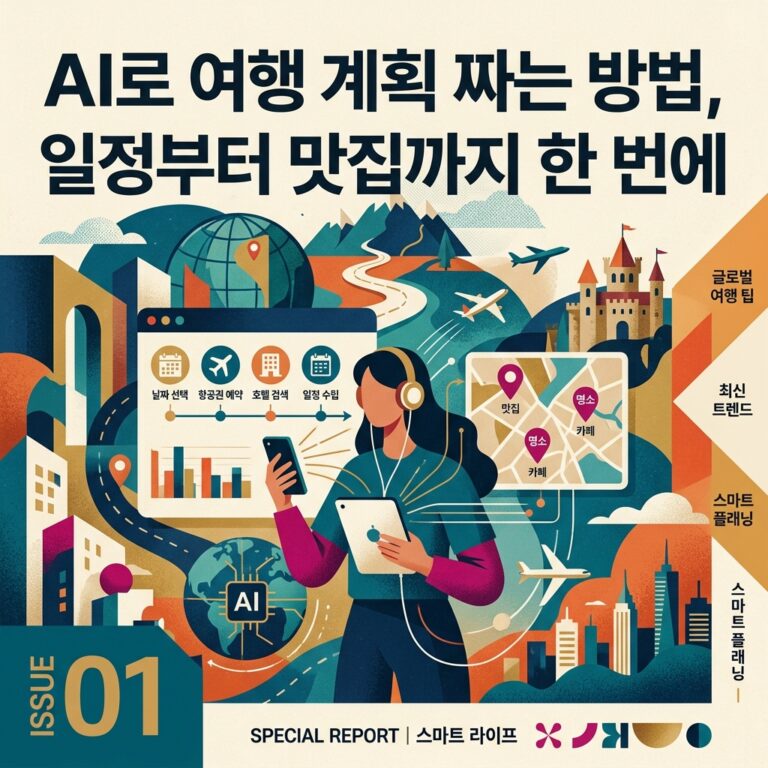 ai thumbnail poster AI로 여행 계획 짜는 방법 일정부터 맛집까지 한 번에 1787651666